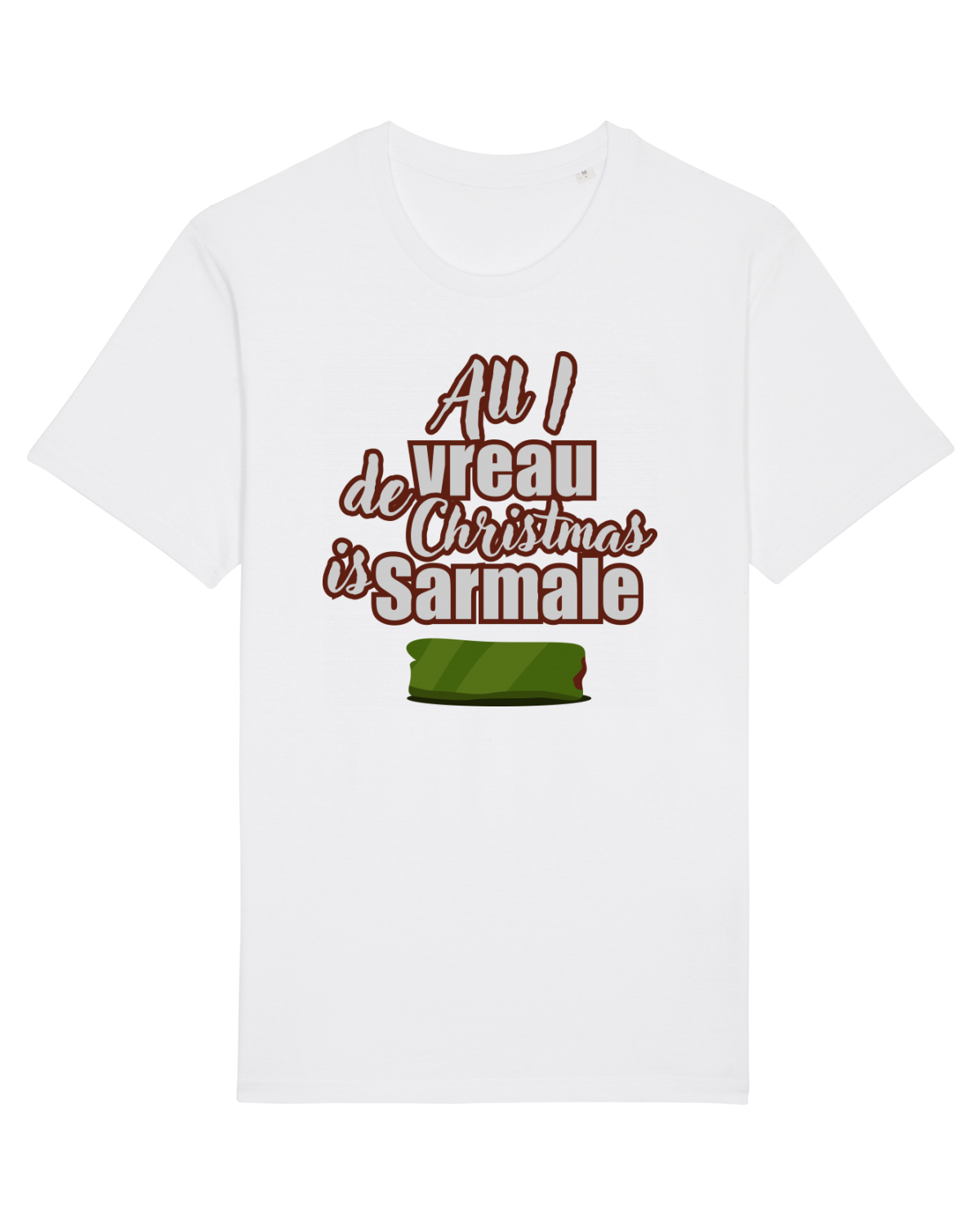 Tricou mânecă scurtă Unisex Rocker White