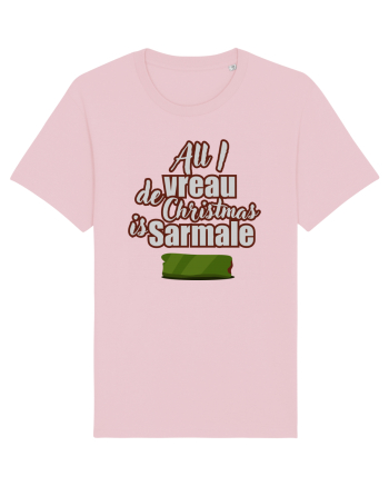 All i vreau de christmas is sarmale Cotton Pink