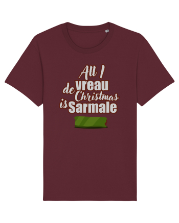 All i vreau de christmas is sarmale Burgundy