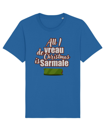 All i vreau de christmas is sarmale Royal Blue