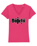 Bajetii baietii Tricou mânecă scurtă guler V Damă Evoker
