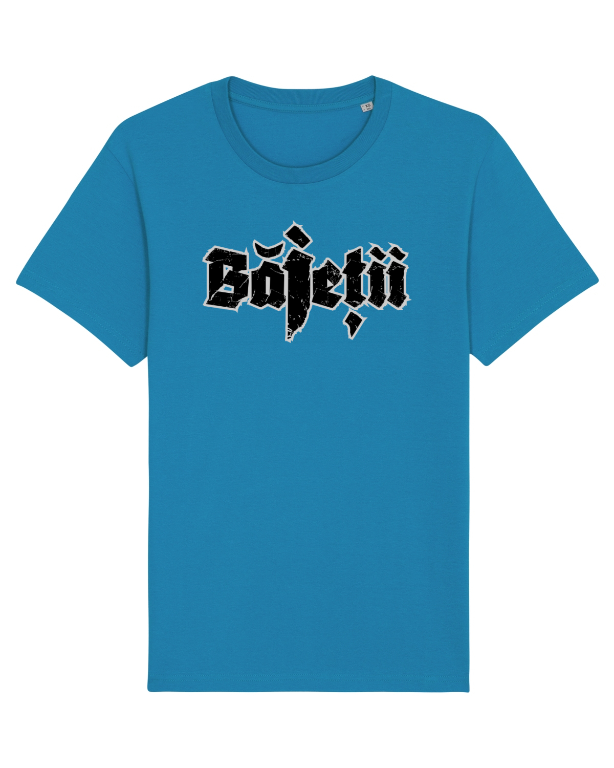 Tricou mânecă scurtă Unisex Rocker Azur