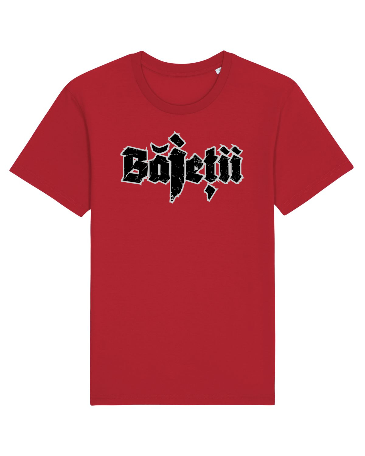 Tricou mânecă scurtă Unisex Rocker Red