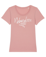 Nebunuleeee Tricou mânecă scurtă guler larg fitted Damă Expresser