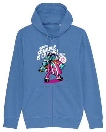 Ho Ho Ho! Krampus is coming! Bright Blue