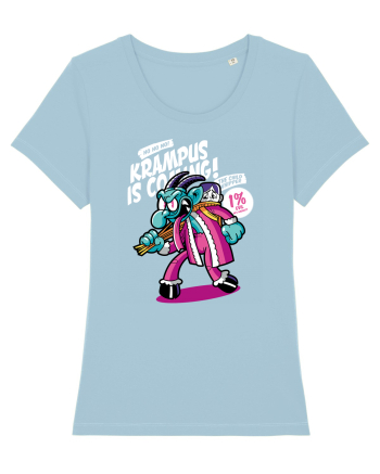 Ho Ho Ho! Krampus is coming! Sky Blue