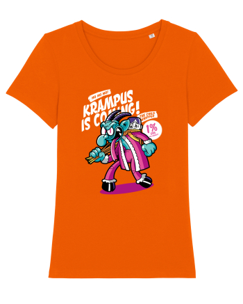 Ho Ho Ho! Krampus is coming! Bright Orange