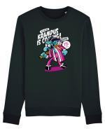 Ho Ho Ho! Krampus is coming! Bluză mânecă lungă Unisex Rise