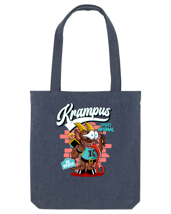 Krampus Spirit Animal Midnight Blue