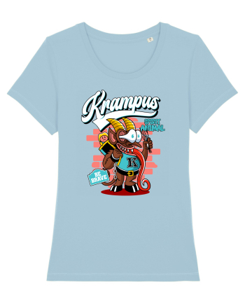 Krampus Spirit Animal Sky Blue