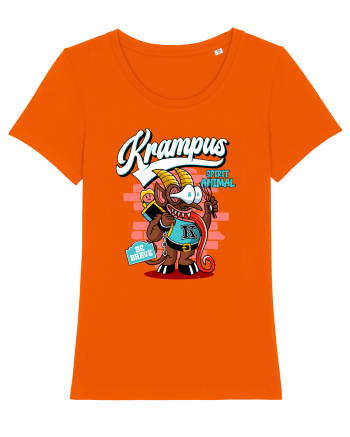 Krampus Spirit Animal Bright Orange