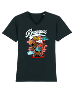 Krampus Spirit Animal Tricou mânecă scurtă guler V Bărbat Presenter