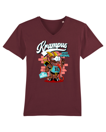 Krampus Spirit Animal Burgundy