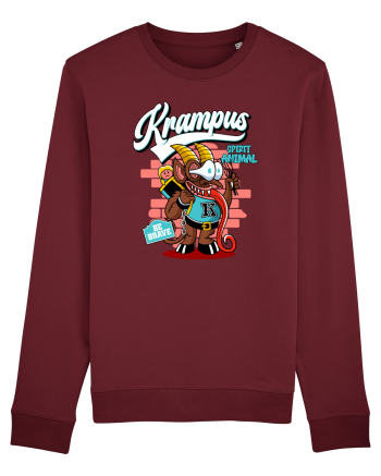Krampus Spirit Animal Burgundy