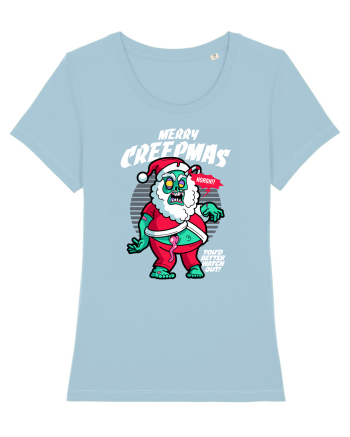 Merry Creepmas Sky Blue