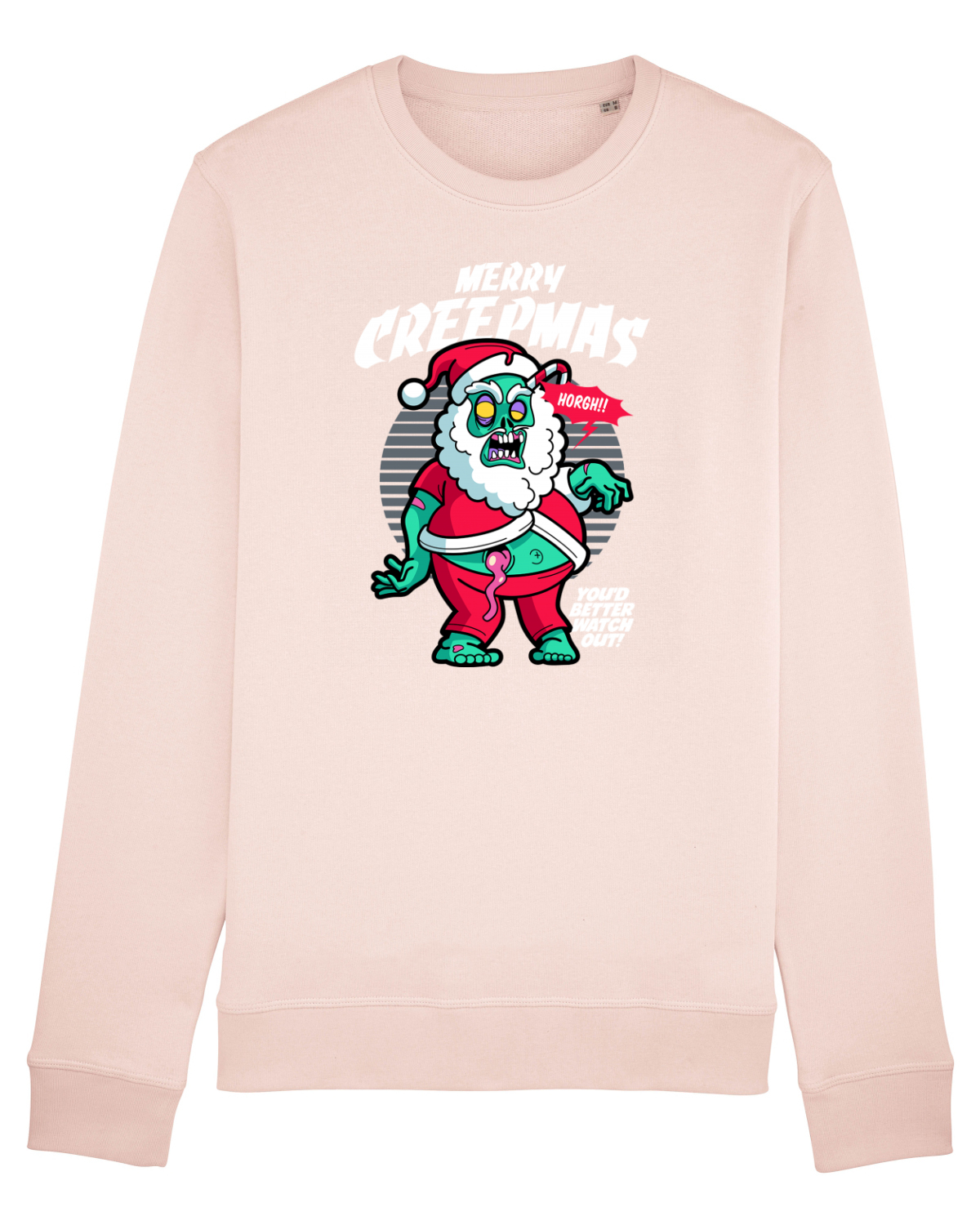 Bluză mânecă lungă Unisex Rise Candy Pink