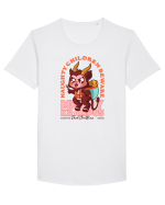 Naughty Children Beware Tricou mânecă scurtă guler larg Bărbat Skater