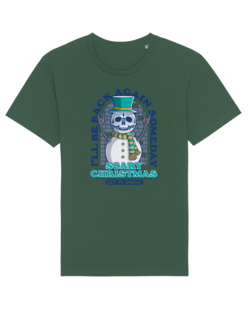 I'll Be Back Again Someday | Scary Christmas Bottle Green