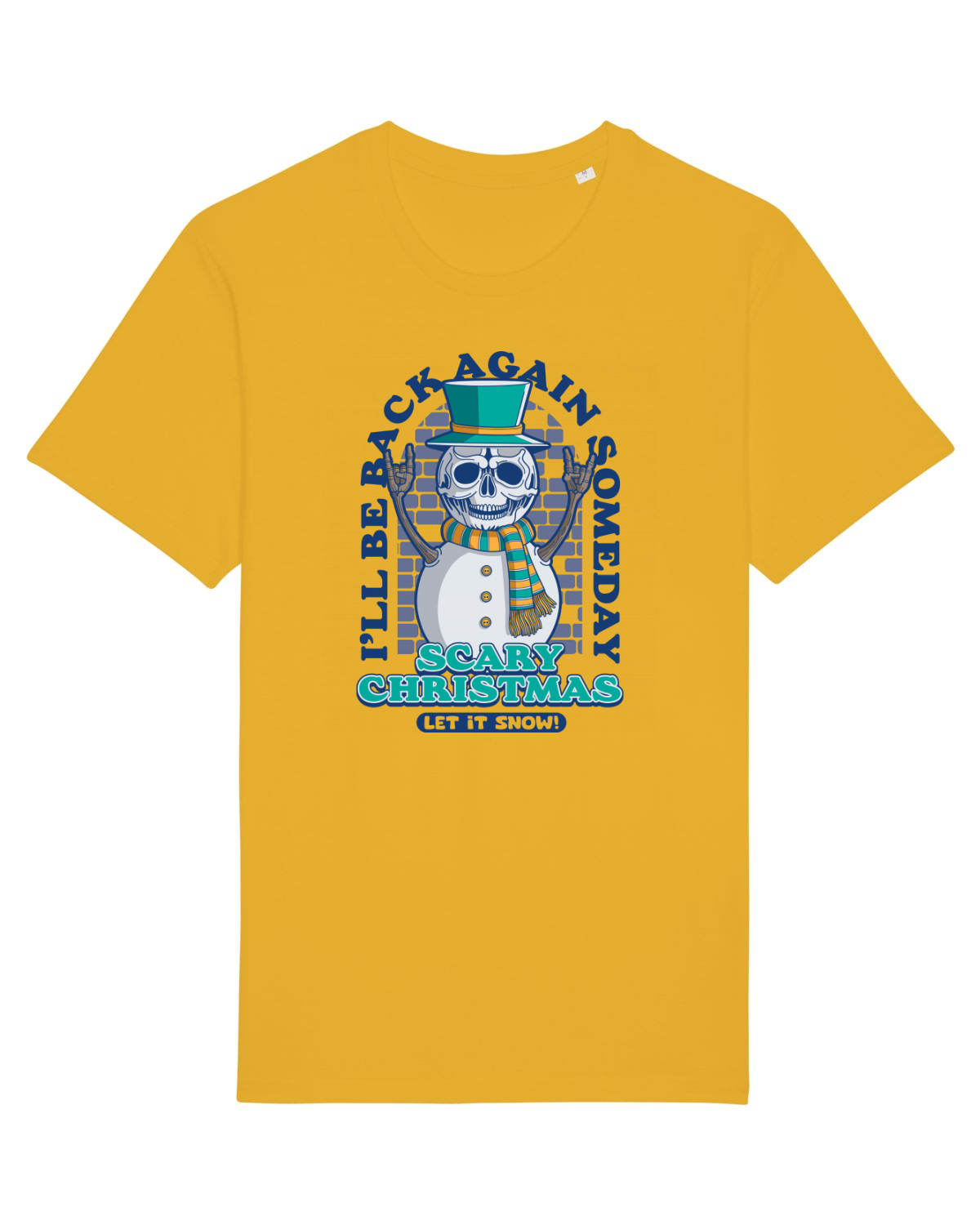 Tricou mânecă scurtă Unisex Rocker Spectra Yellow