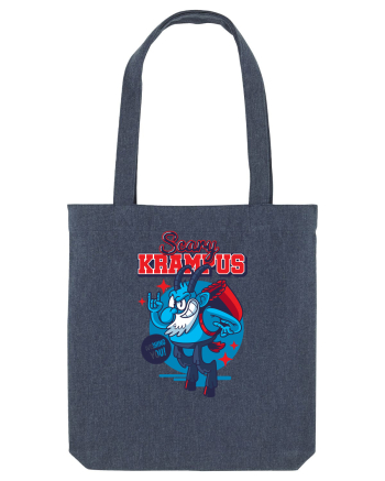 Scary Krampus Wishing you! Midnight Blue