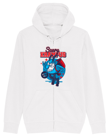 Scary Krampus Wishing you! White