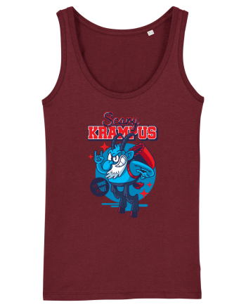 Scary Krampus Wishing you! Burgundy