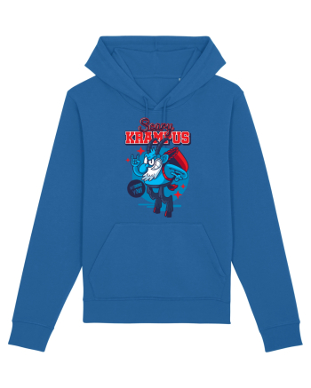 Scary Krampus Wishing you! Royal Blue