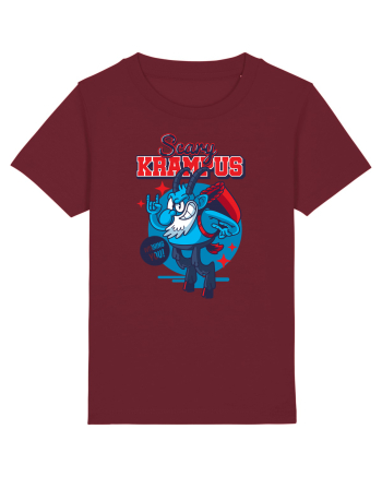 Scary Krampus Wishing you! Burgundy