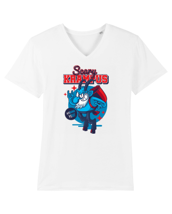Scary Krampus Wishing you! White