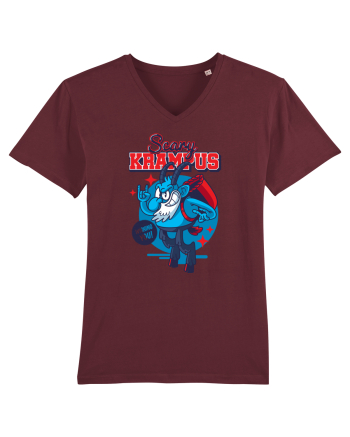 Scary Krampus Wishing you! Burgundy