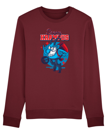 Scary Krampus Wishing you! Burgundy