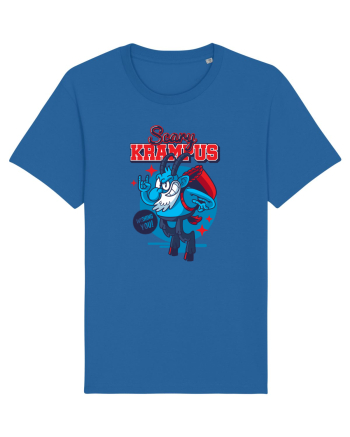 Scary Krampus Wishing you! Royal Blue
