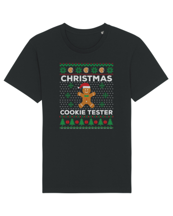 amuzant cu motive de Crăciun - Christmas cookie tester Black
