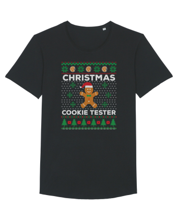 amuzant cu motive de Crăciun - Christmas cookie tester Black