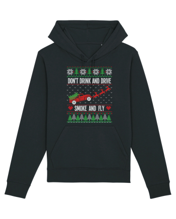amuzant cu motive de Crăciun - Do not drink and drive Black