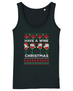 amuzant cu motive de Crăciun - Have a wine Christmas Maiou Damă Dreamer
