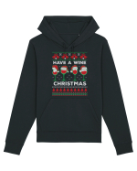 amuzant cu motive de Crăciun - Have a wine Christmas Hanorac Unisex Drummer
