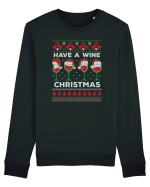 amuzant cu motive de Crăciun - Have a wine Christmas Bluză mânecă lungă Unisex Rise
