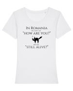 we don't say that Tricou mânecă scurtă guler larg fitted Damă Expresser