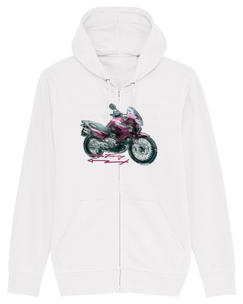 Adventure motorcycles are fun Transalp 650 White