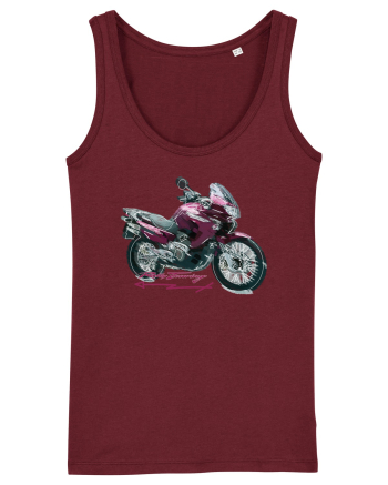 Adventure motorcycles are fun Transalp 650 Burgundy