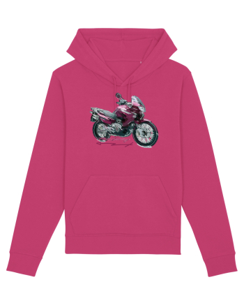 Adventure motorcycles are fun Transalp 650 Raspberry