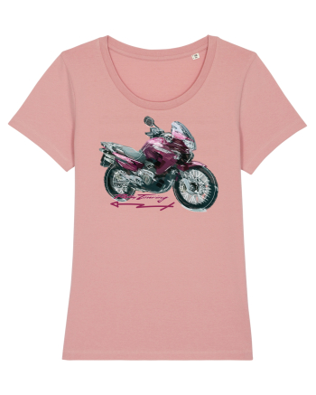 Adventure motorcycles are fun Transalp 650 Canyon Pink