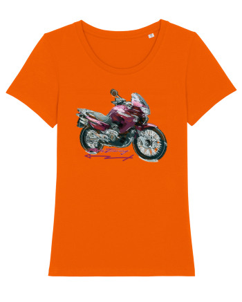 Adventure motorcycles are fun Transalp 650 Bright Orange