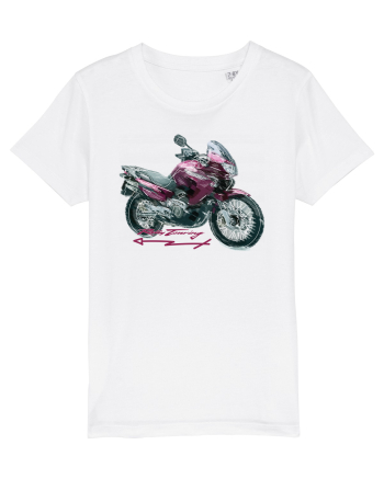 Adventure motorcycles are fun Transalp 650 White