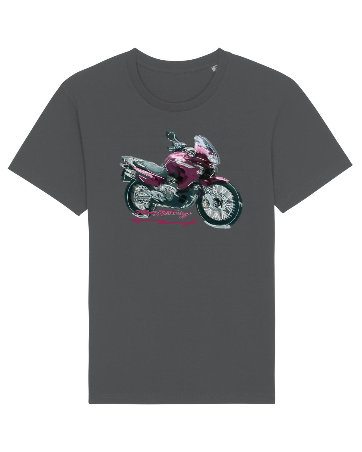 Tricou mânecă scurtă Unisex Rocker Anthracite
