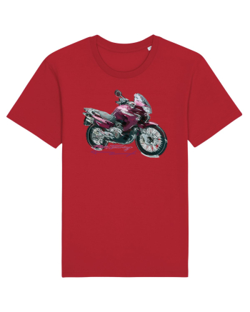 Adventure motorcycles are fun Transalp 650 Red
