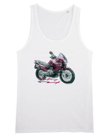 Adventure motorcycles are fun Transalp 650 White