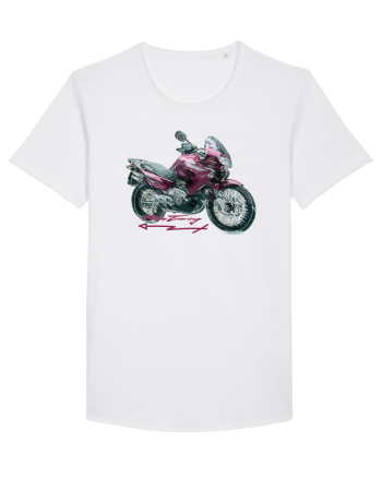 Adventure motorcycles are fun Transalp 650 White