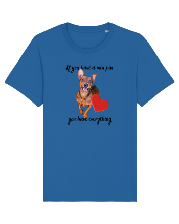 Pinscher love Royal Blue
